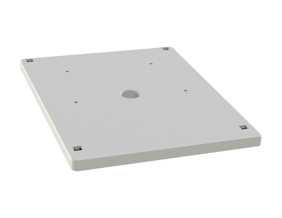 Starlink Performance Gen3 adapter plate with pre-drilled mounting holes for angled wedge base
