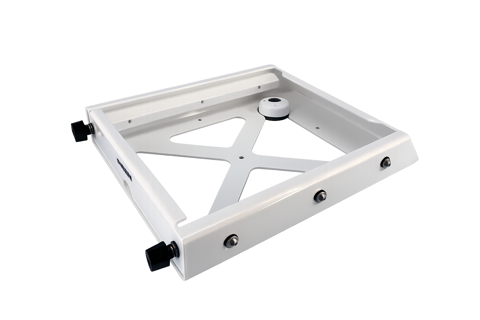 Starlink Mini Roof Mount installed on rugged vehicle roof showing compact, heavy-duty design