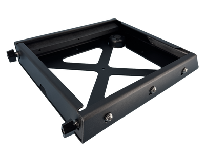 Starlink Mini Roof Mount on rugged vehicle roof with Starlink Mini Antenna installed