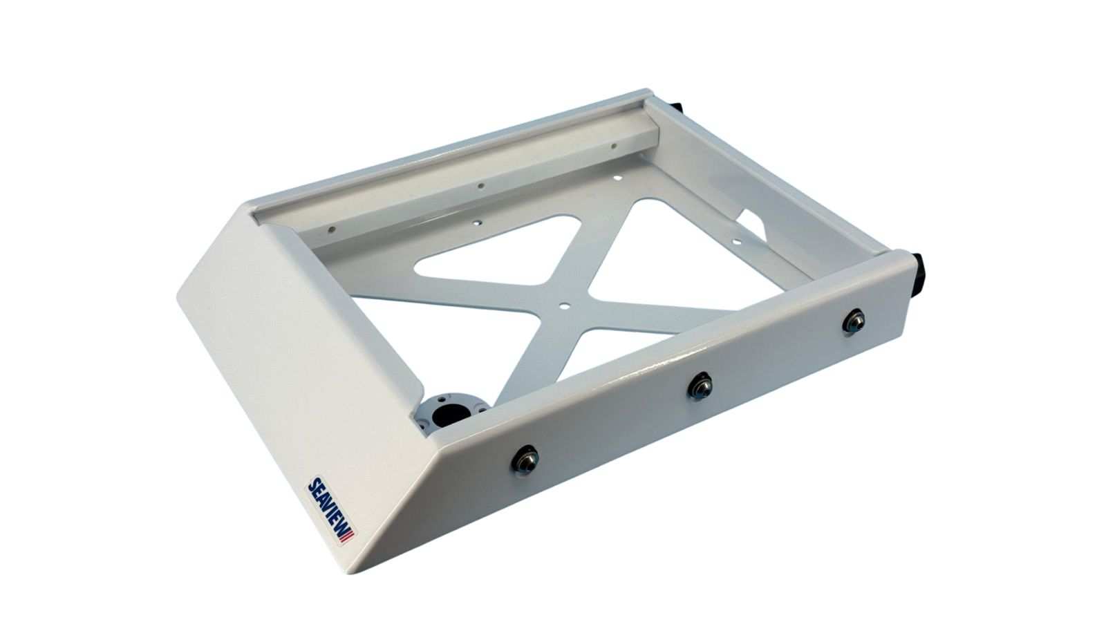 Starlink Mini Roof Mount on rugged vehicle roof with compact design and durable marine-grade aluminum construction