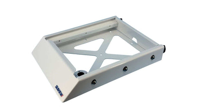 Starlink Mini Roof Mount on rugged vehicle roof with compact design and durable marine-grade aluminum construction