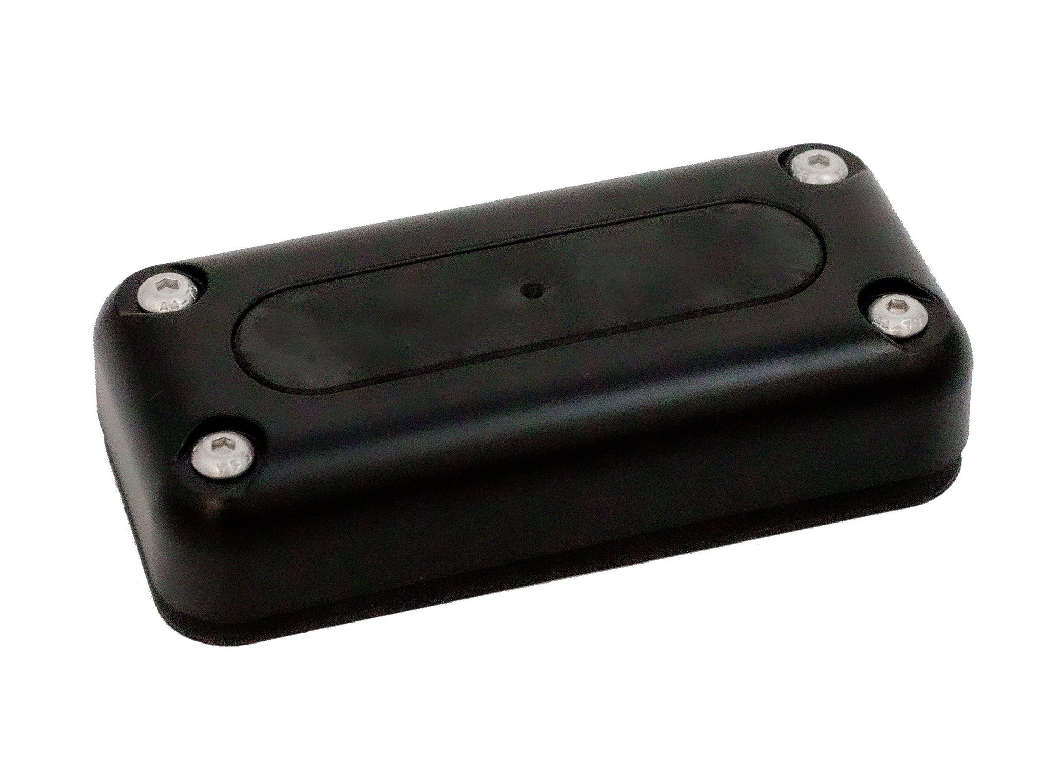 Seaview standard vertical cable entry with waterproof seal and stainless steel screws.