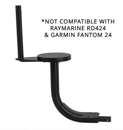 Seaview aluminum white powder-coated marine light bars with modular mounts and foldable design for radars and accessories installation