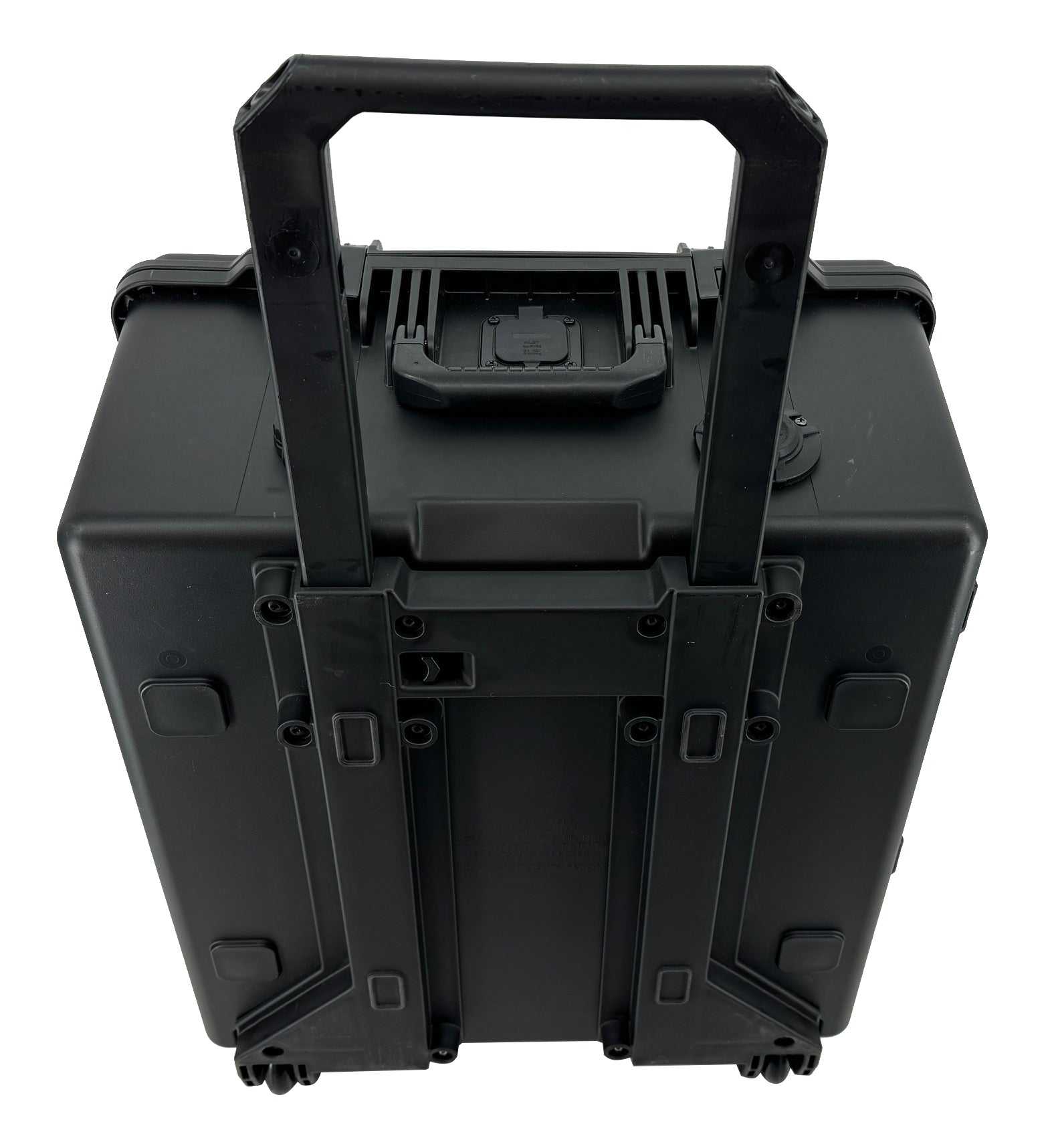 Seaview Starlink Flat HP Mobile Travel Case with handle and wheels for easy transport.