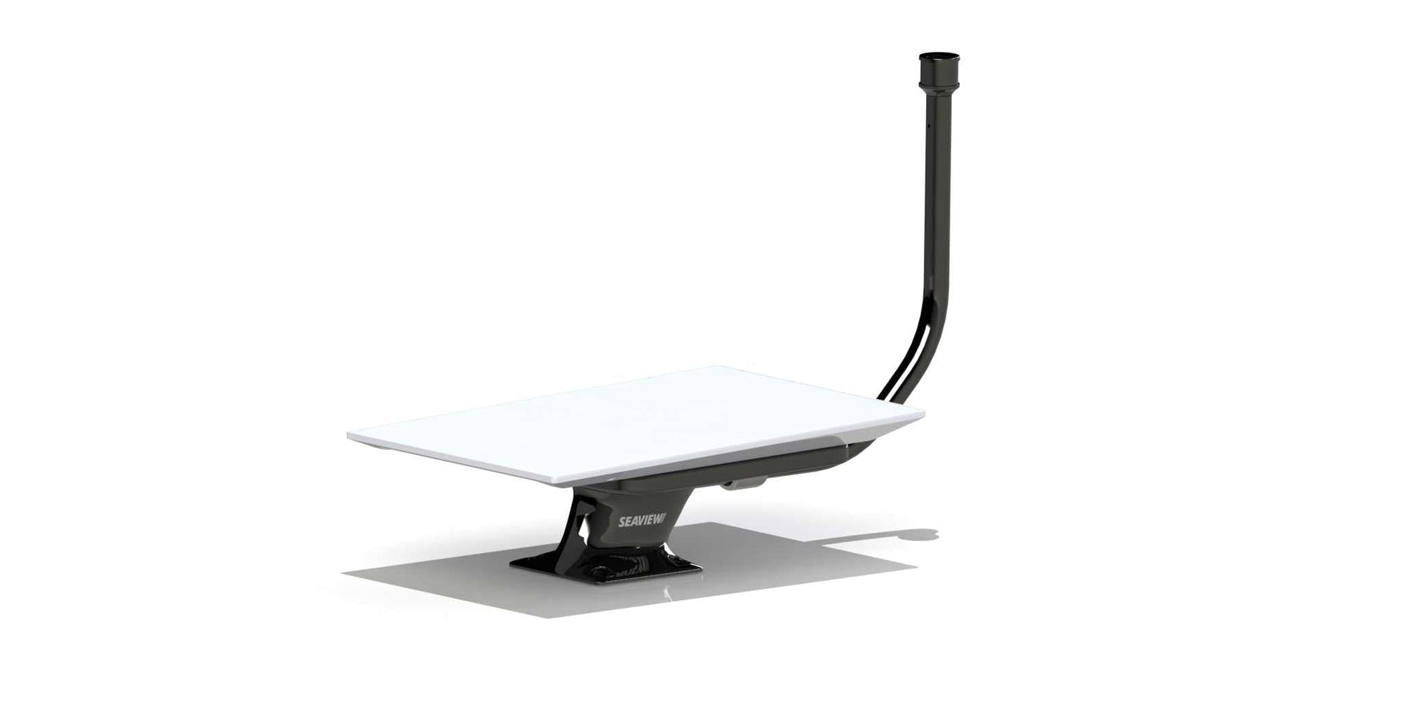 Starlink Performance Gen 3 antenna on mount package for remote and commercial use