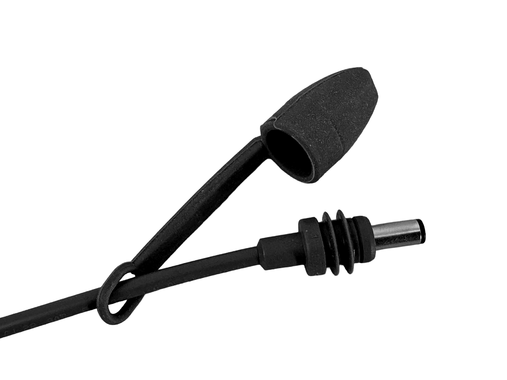 Starlink Mini quick release DC extension cable with waterproof silicone protective plug caps for outdoor use