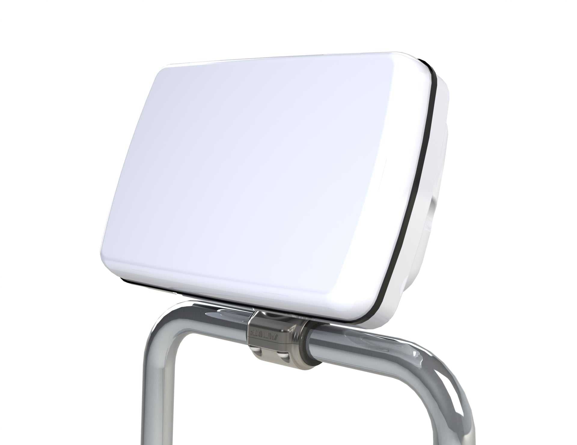 RailPod Un-Cut (usable face = 8.75" W x 6" H) (22.2cm W x 15.2cm H) with single base rail clamp