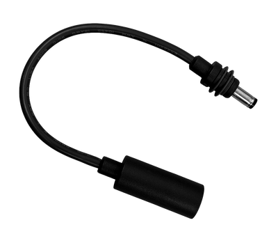 Starlink Mini quick release cable with waterproof extension and protective silicone plug caps for dust and water resistance