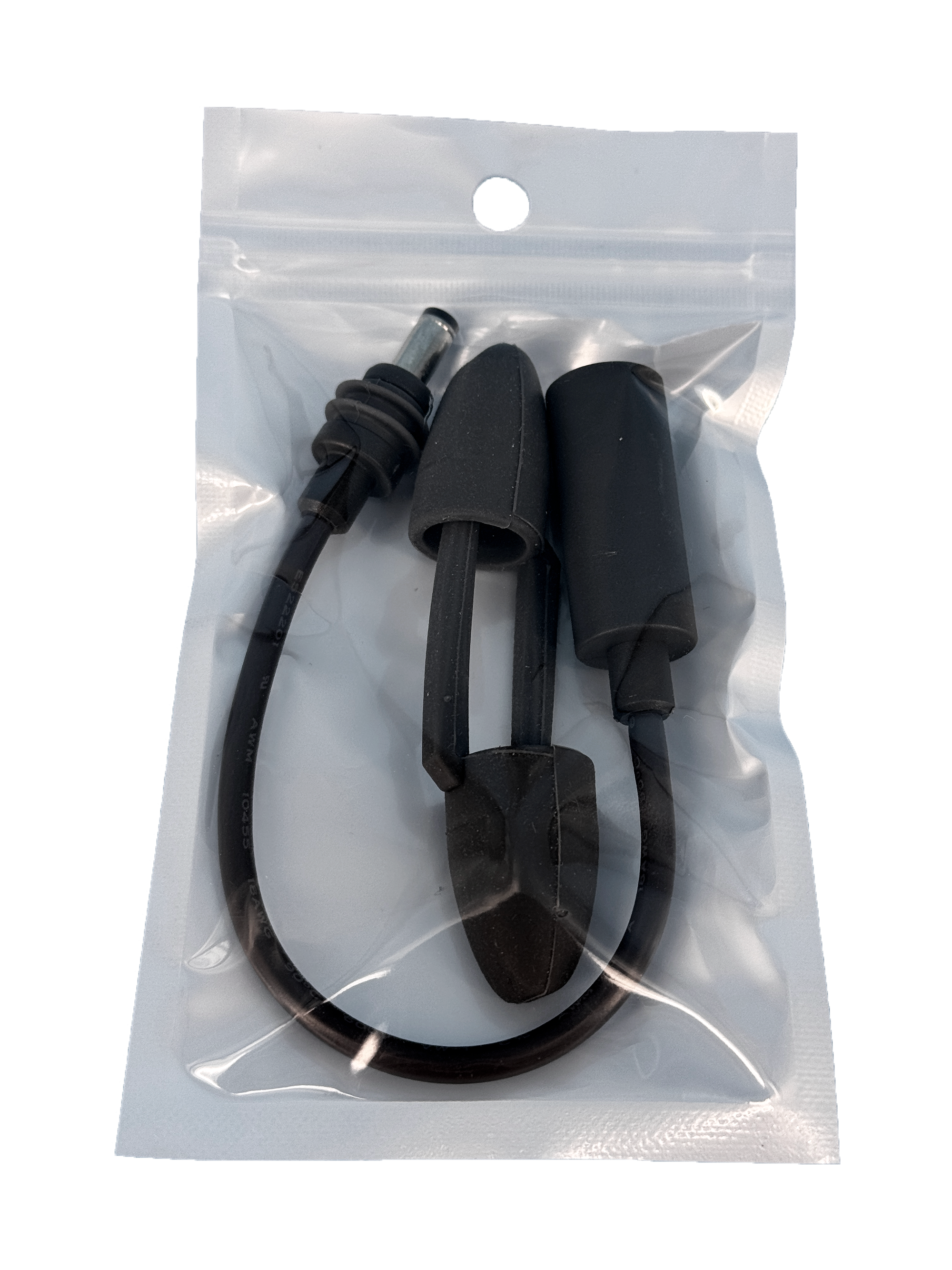 Starlink Mini Quick Release Cable with waterproof extension and protective silicone plug caps for outdoor use