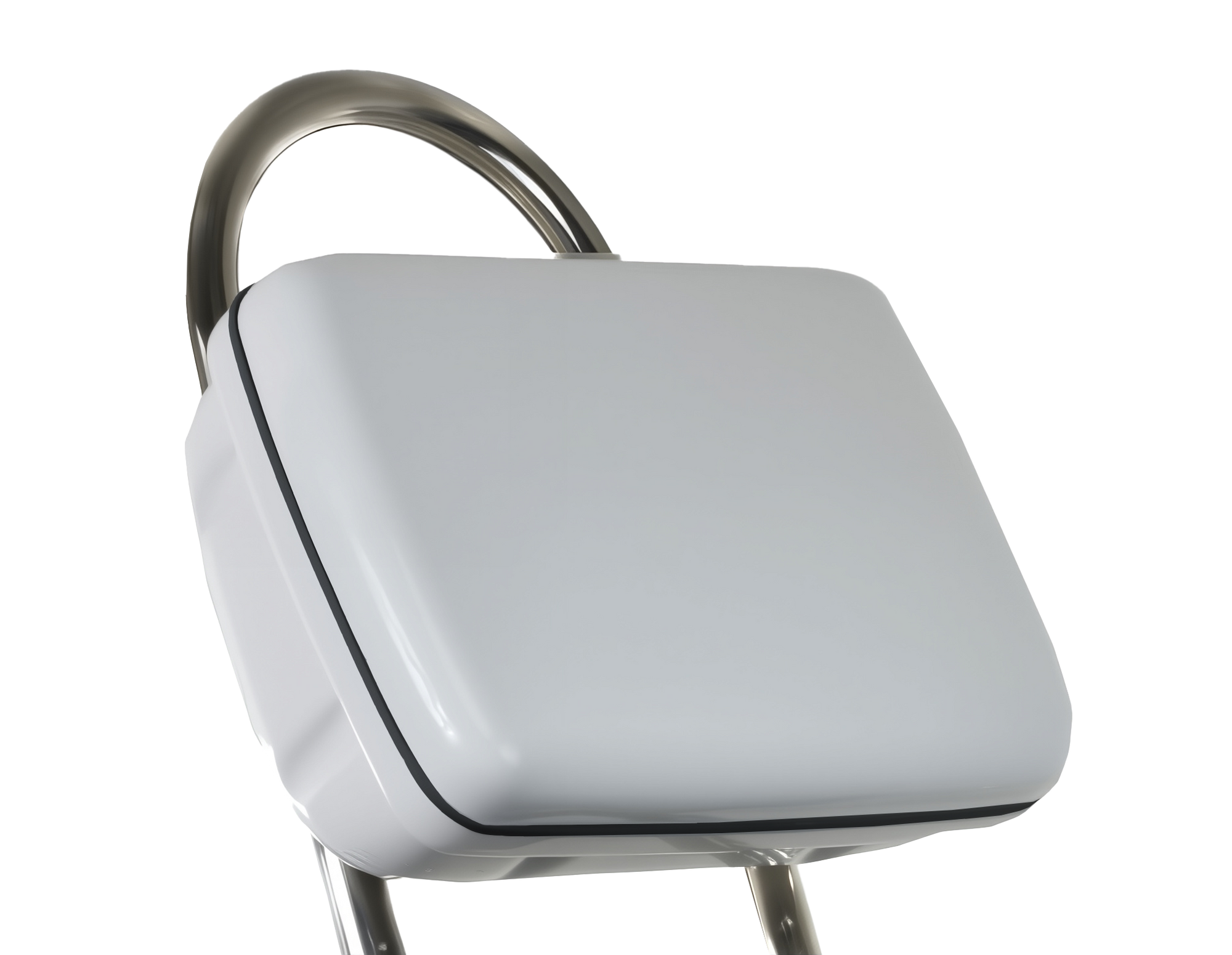 NavPod SailPod marine electronics flush-mount pod with stainless steel clamps for guardrails up to 11 inches wide