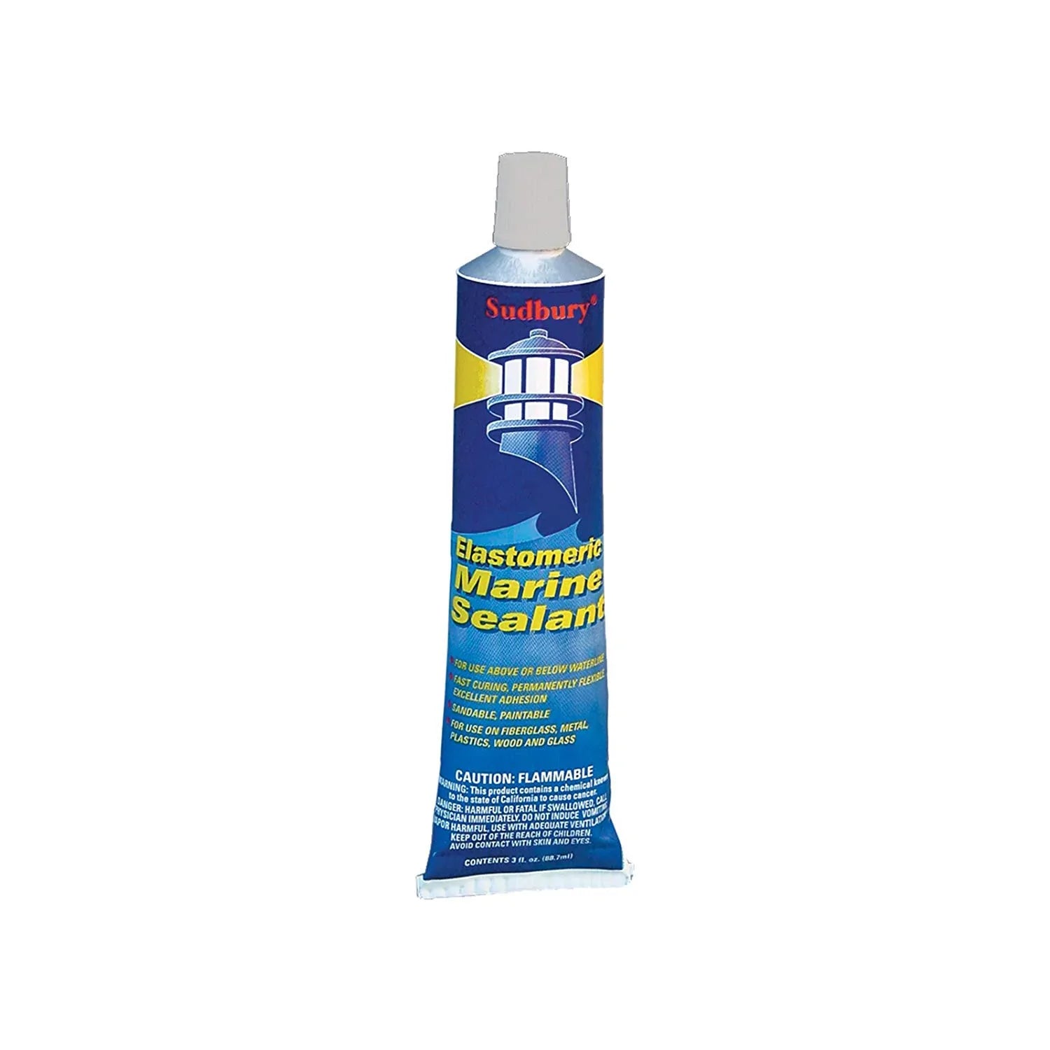Sudbury Elastomeric Marine Sealant-Sealant-Seaview-3 oz.-White-Seaview Global