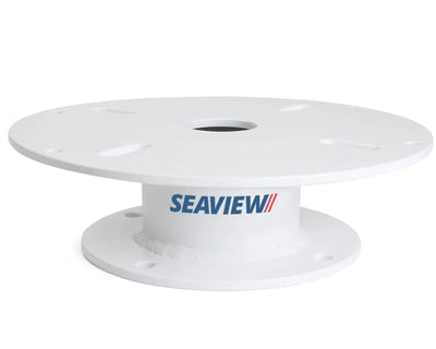 Seaview low profile mount 3" Tall for KVH M1/TV1, Intellian i1, Ray 33STV, Thrane FB500/  8 in. round base plate / Compatible with AMA-W