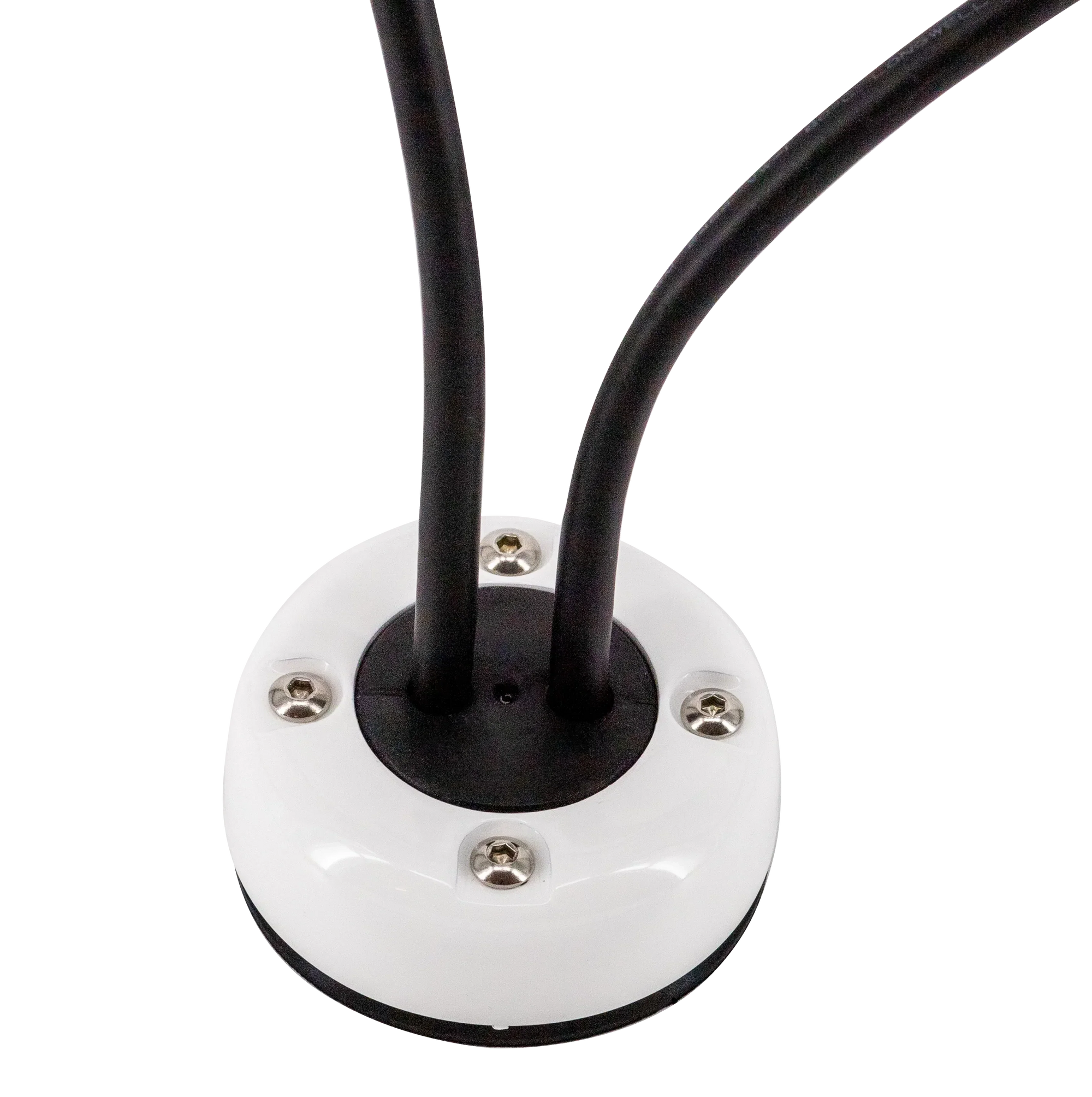 Cable seals commercial waterproof installation with dual cables.