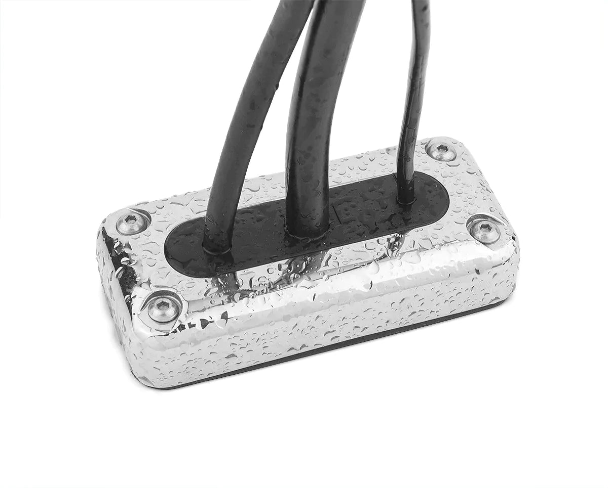 Cable Glands-Cable Glands-Seaview-Multiple Cables-1/2 inch diameter cables / Up to .67 inch connector-Polished 316 Stainless Steel-Seaview Global#hidden