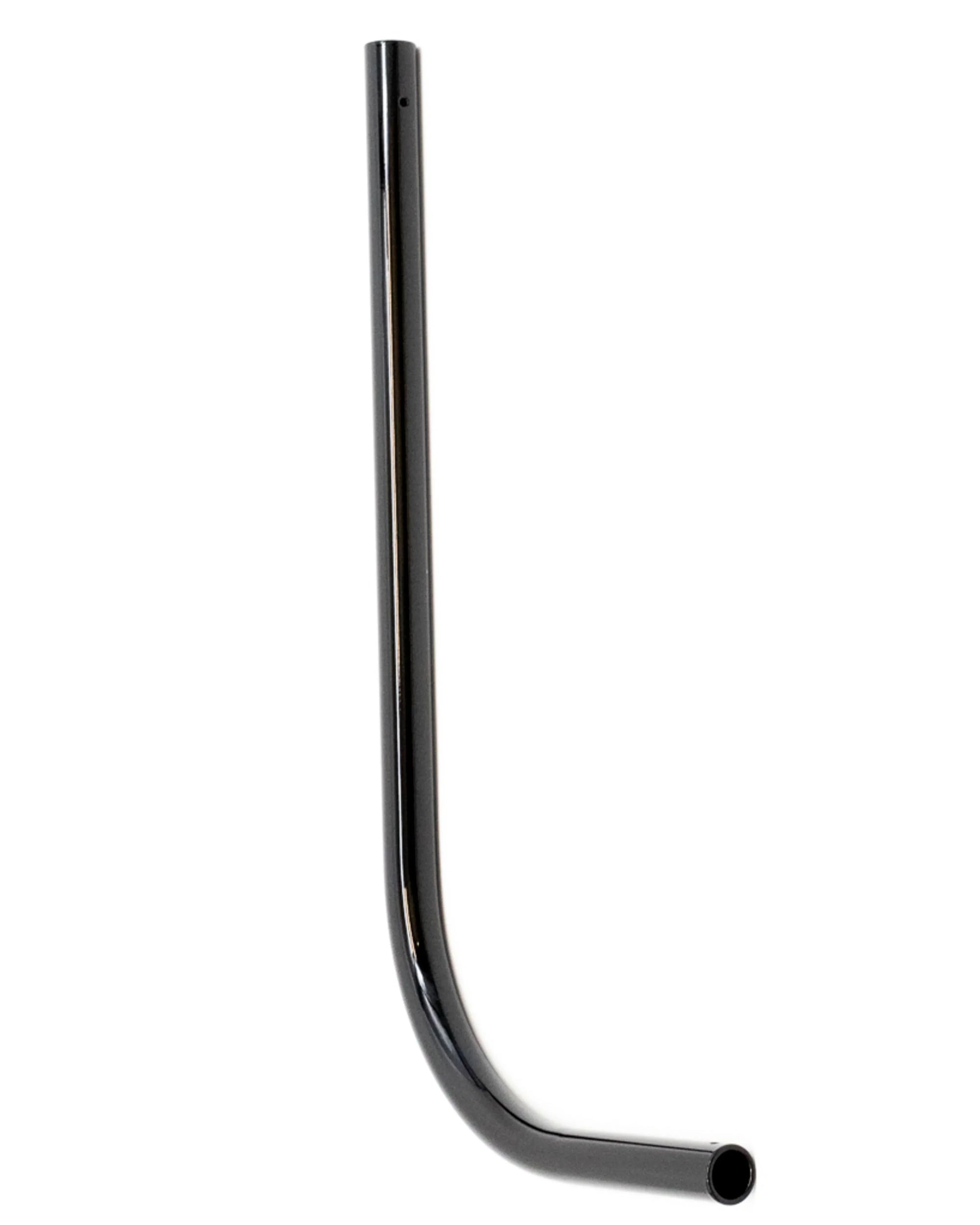 Seaview black powder-coated aluminum light bar with curved design.