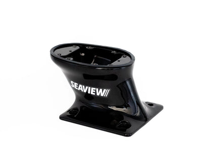 Modular Open Array Mounts-Modular Radar Mounts-Seaview-Aft leaning BLACK-Seaview Global