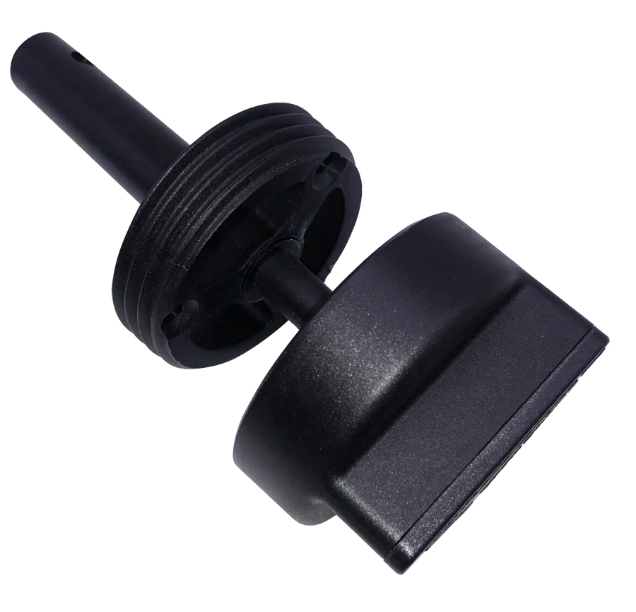 inteliPlug Pro Boat Drain Plug with ergonomic cap and garboard assembly