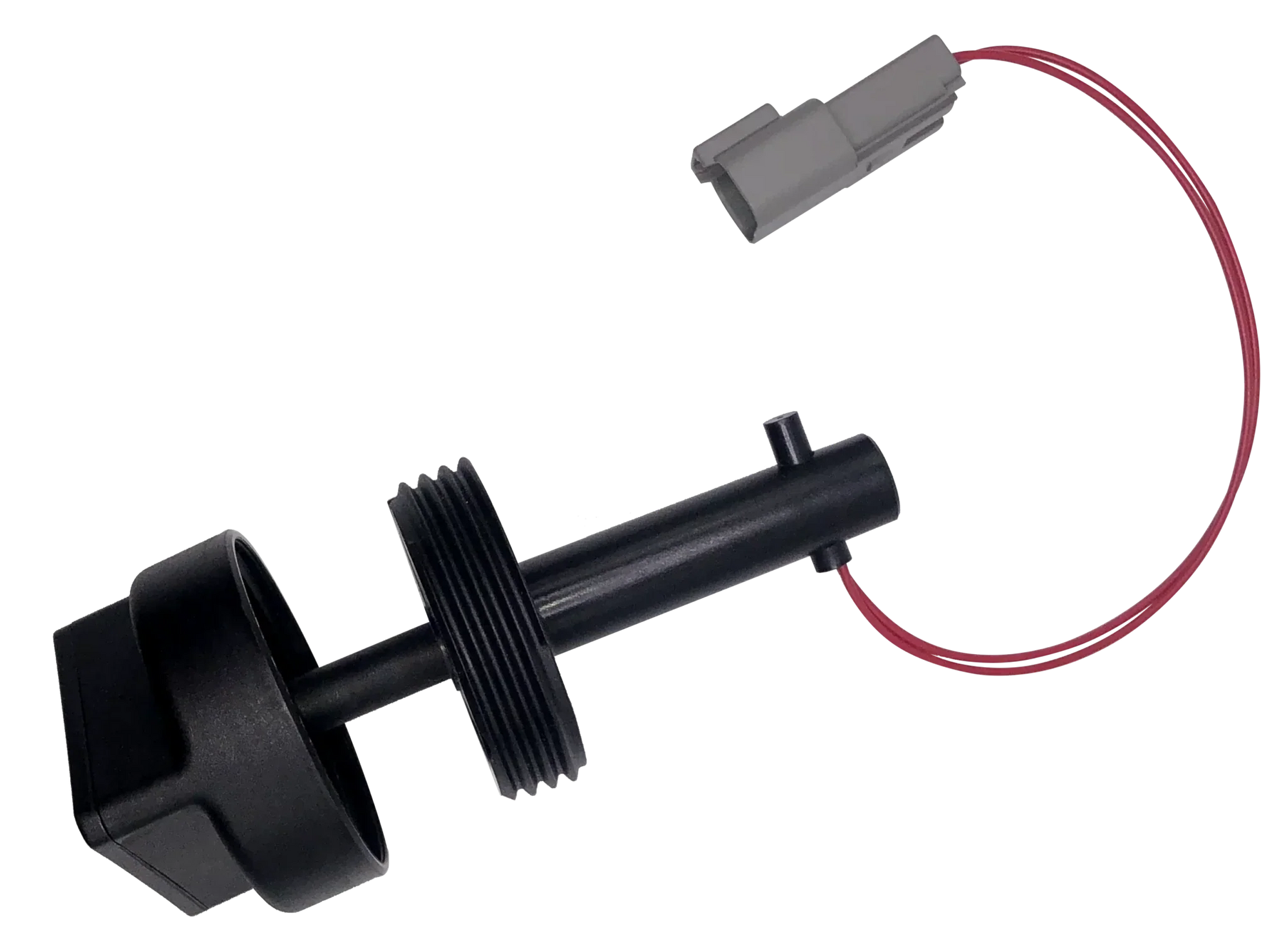 inteliPlug ProXT Boat Drain Plug with ergonomic cap and integrated alarm sensor.
