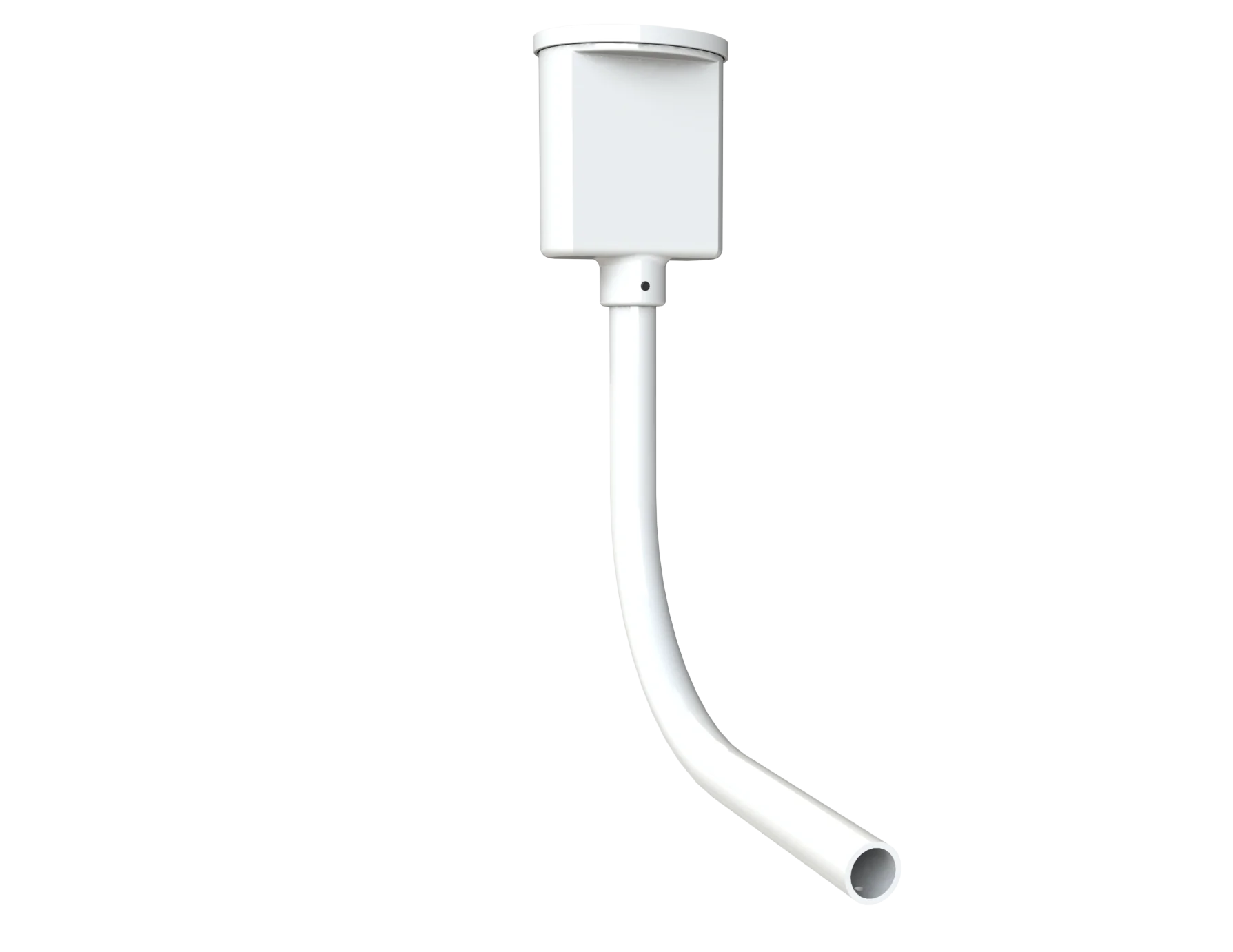 Seaview light bar in white aluminum and box top, compatible with modular mounts.