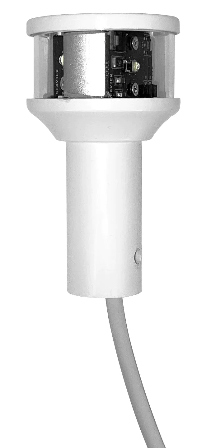 White Seaview 3NM LED combination masthead allround light with 7' wire.