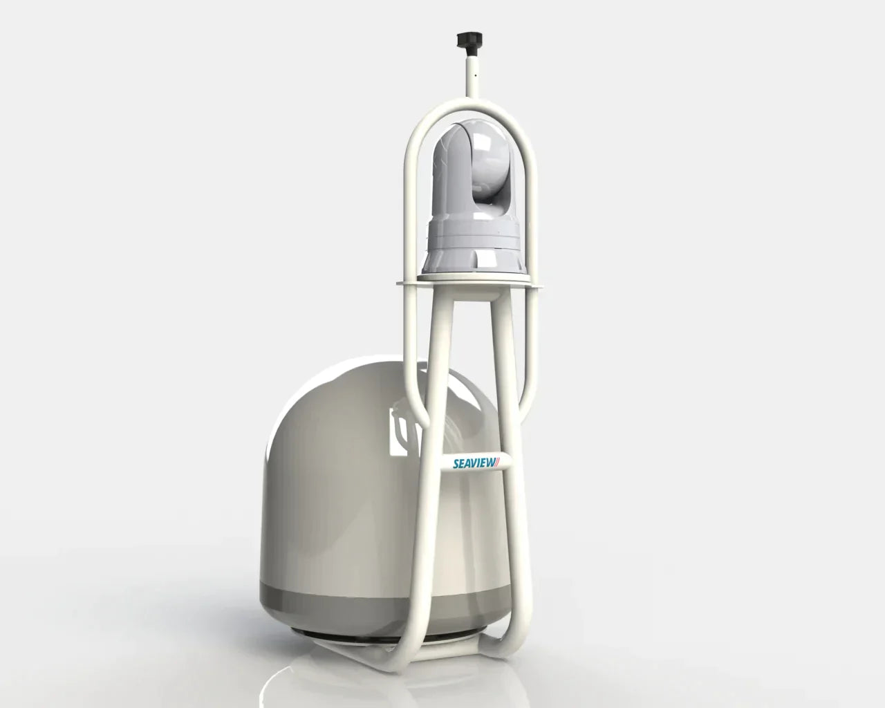 Seaview light bar with modular mount, compatible with various accessories.