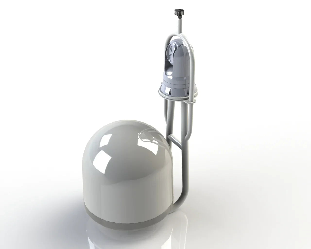 Seaview light bar with sat dome and mounting accessories.