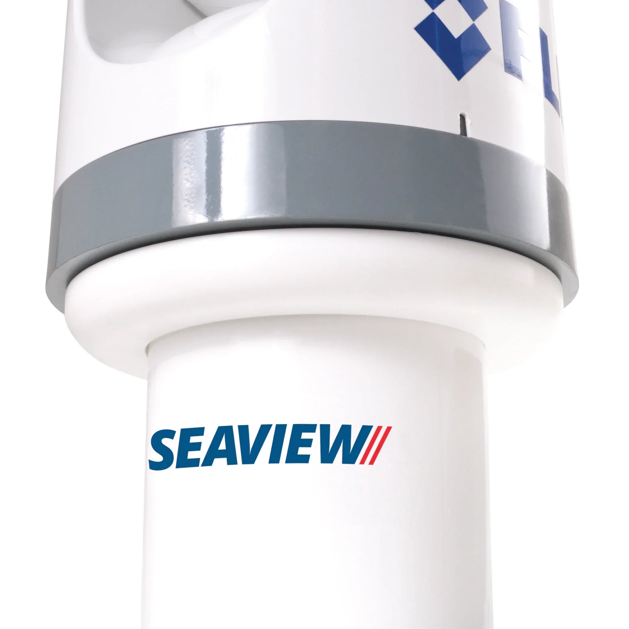 Seaview vertical mount for thermal camera or search light with secure design.