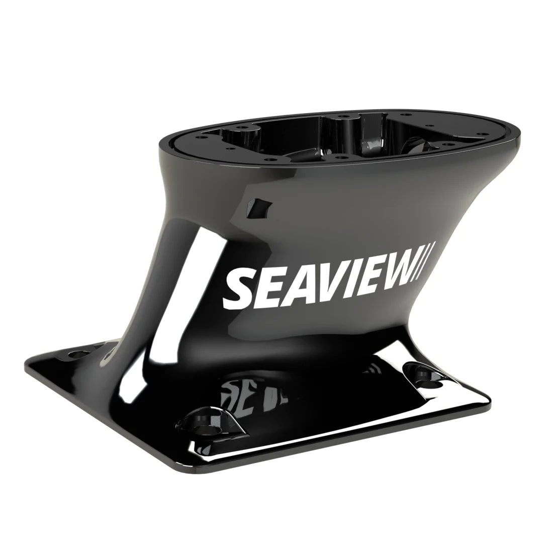 Black Seaview aft leaning mount