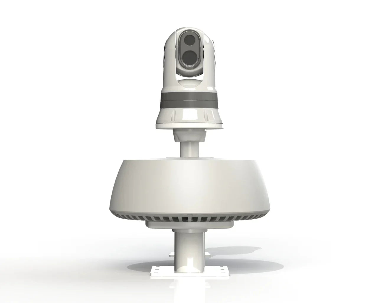 PMADM4M1 Seaview modular dual mount for marine electronics above radar, top plate sold separately.