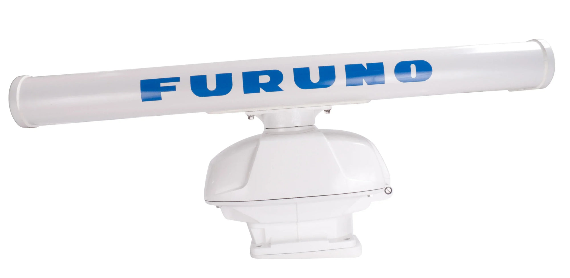 Radar mounted on angled wedge for improved performance.