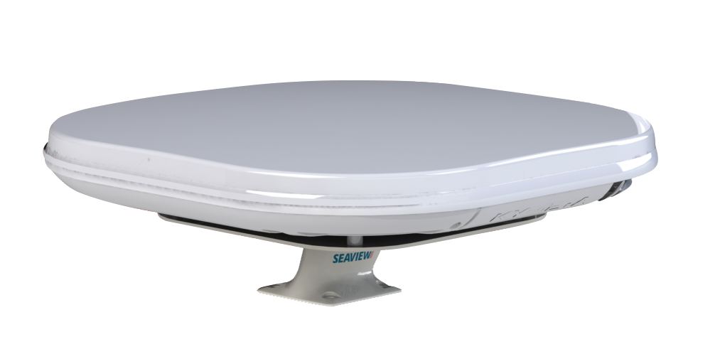 Seaview 5" aft leaning mount for Kymeta Antenna