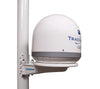 Seaview mast mount for KVH M1/M2/M3/TV1/TV3, Intellian i1/i2/i3, Raymarine 37STVwill fit a mast 2 5/8 in. or larger