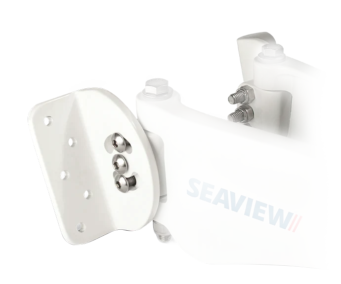 SMADFB Flybridge adapter kit for select Seaview mast mounts such as SM18R, SM18U and SM14F2