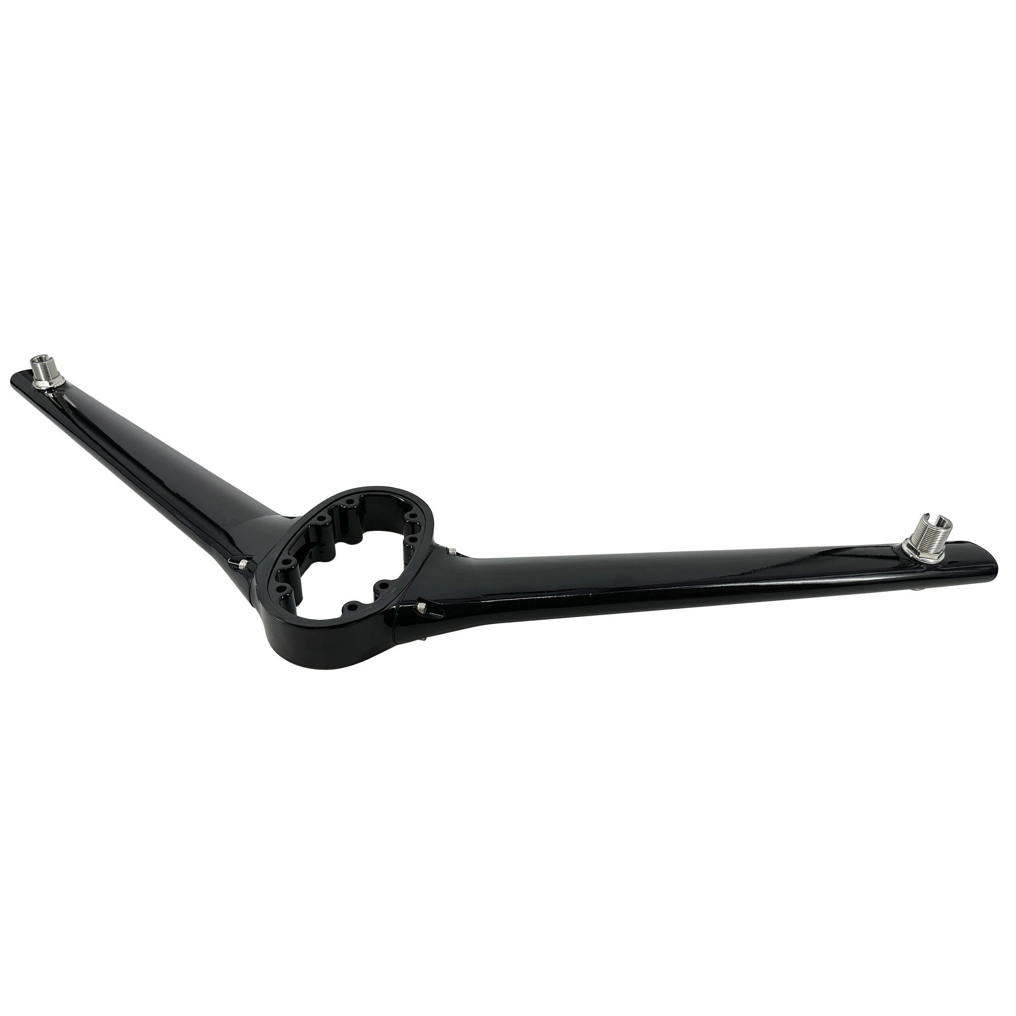 Black Spreader Kits for Seaview mounts with tapered and angled design.